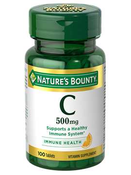 VIT C TABS 500MG NBY 100 by Nature's Bounty